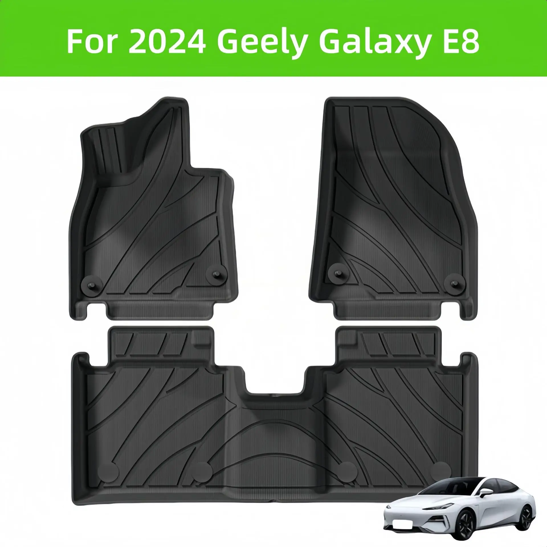 Для geely galaxy e8 3d tpe 2024