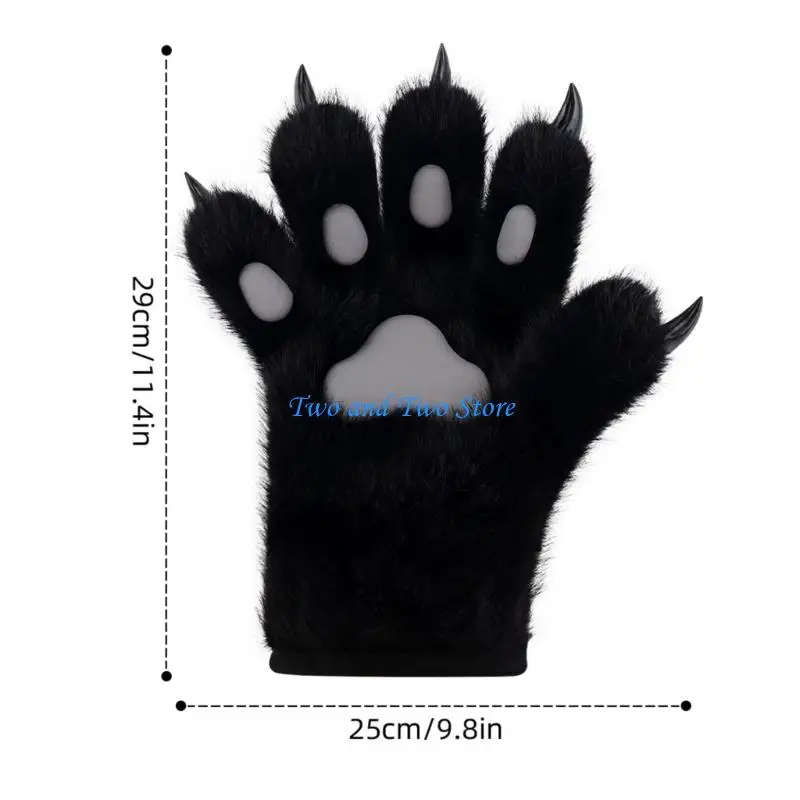 Hx6f fun cats paps gloves etentery - Фотография_6