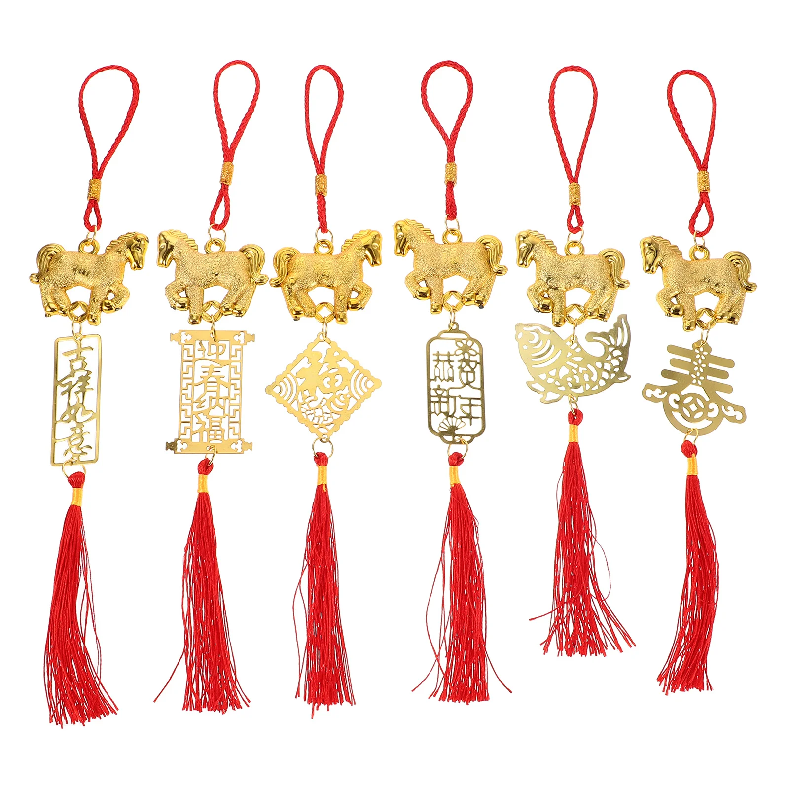 Подвески с кисточками в китайском новом году
