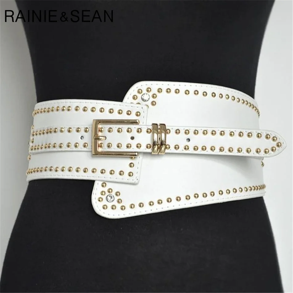 Rainie sean кожаные ремни для женщин - Фотография_3