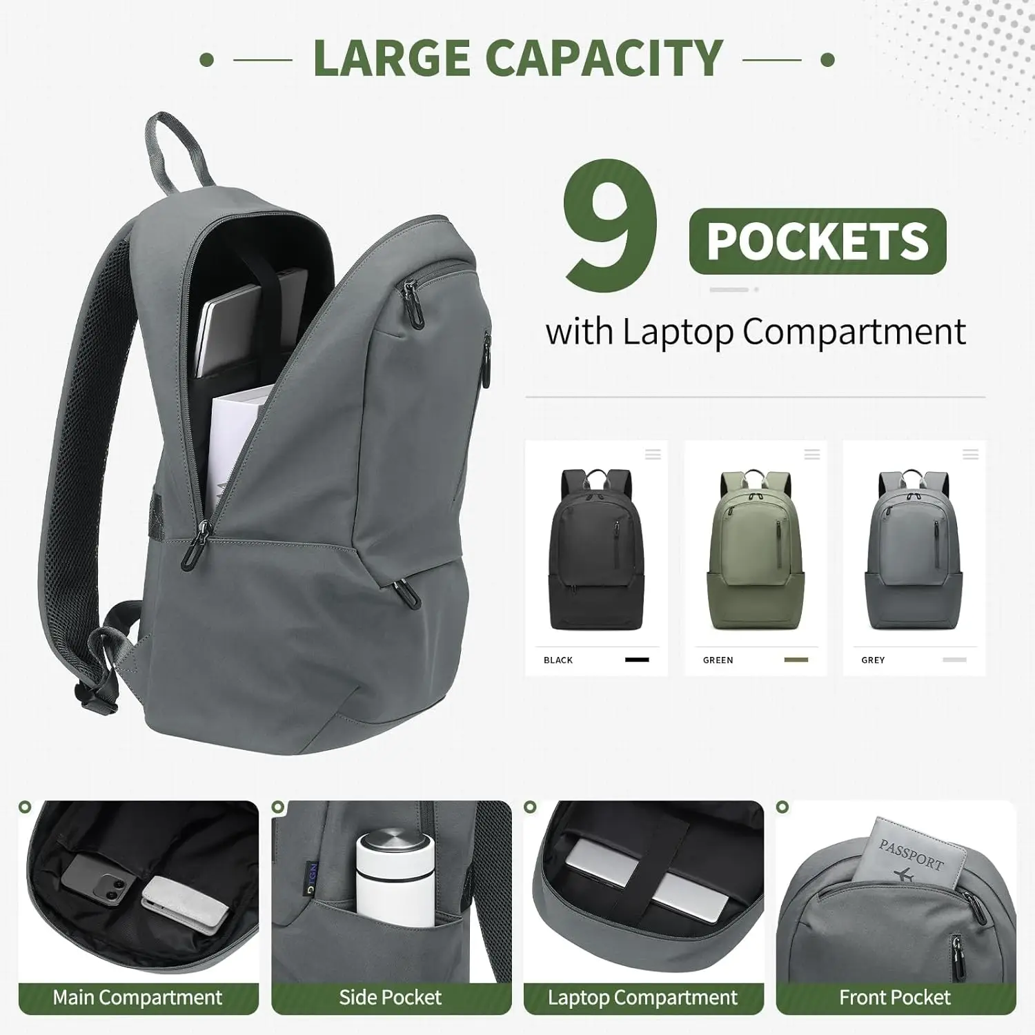 Дорожный рюкзак для ноутбука - Фотография_2