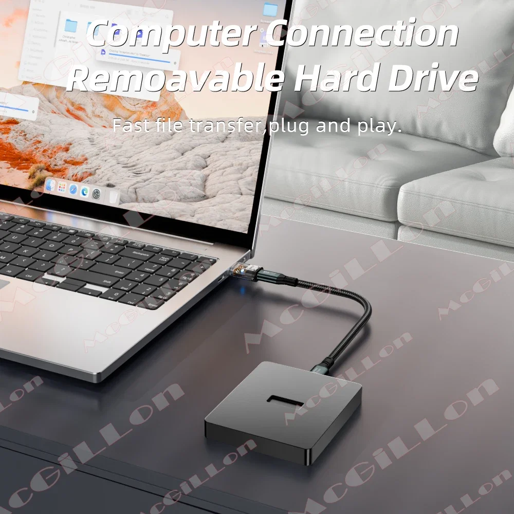 Usb 3.2 gen2 на type c otg адаптер - Фотография_6