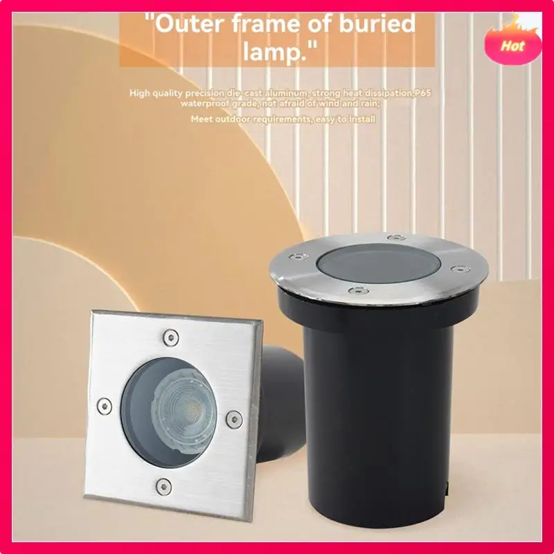 Наружный пейзажный квадратный торшер