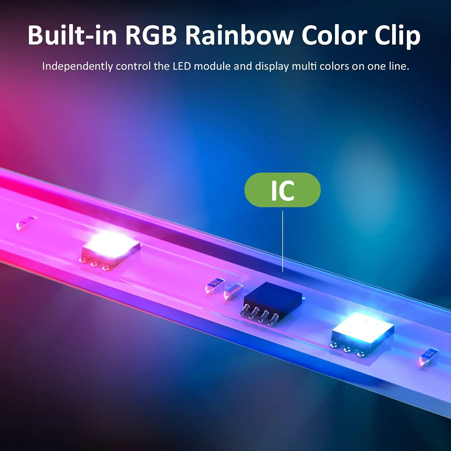 Wifi rgbic ws2811 пиксельная светодиодная - Фотография_2