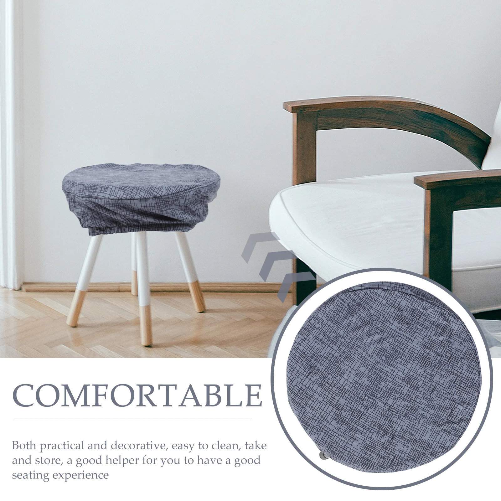 Круглая крышка, эластичная круглая защита - Фотография_6