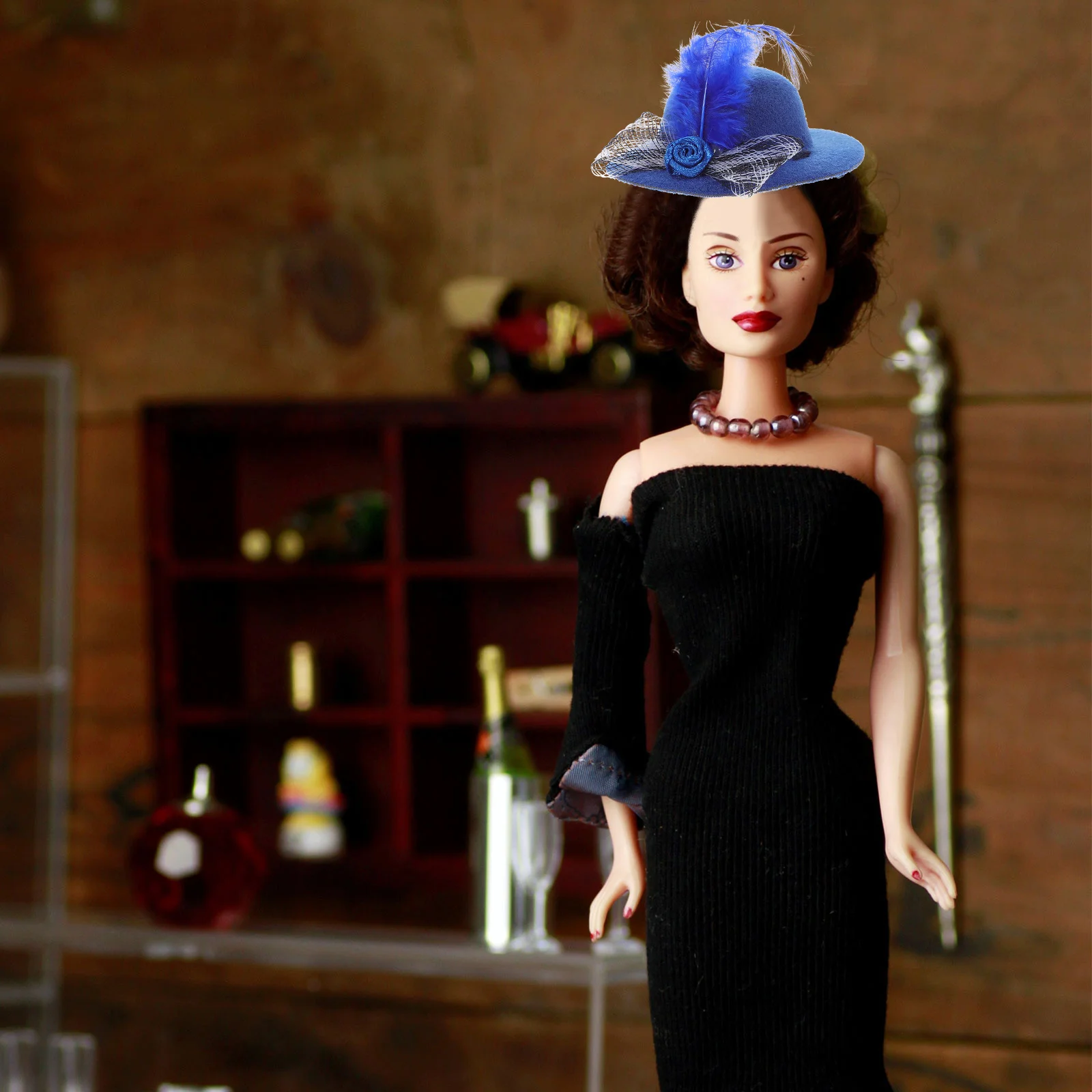 Цветные мини-шляпы для женщин - Фотография_6