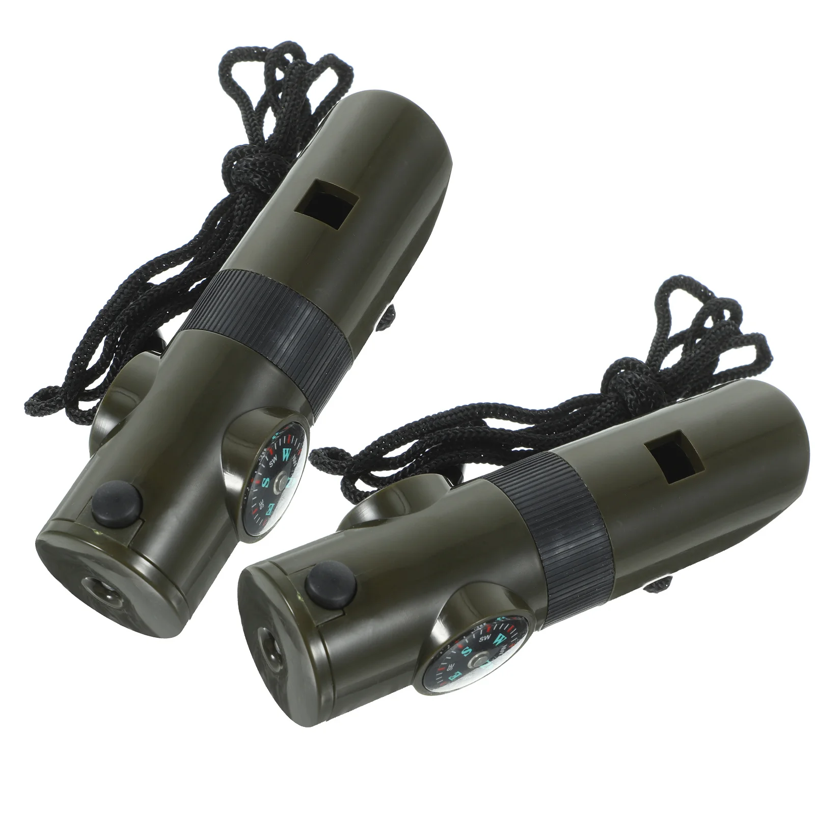 Свисток для выживания с компасом и термометром 7 в 1 - Фотография_4