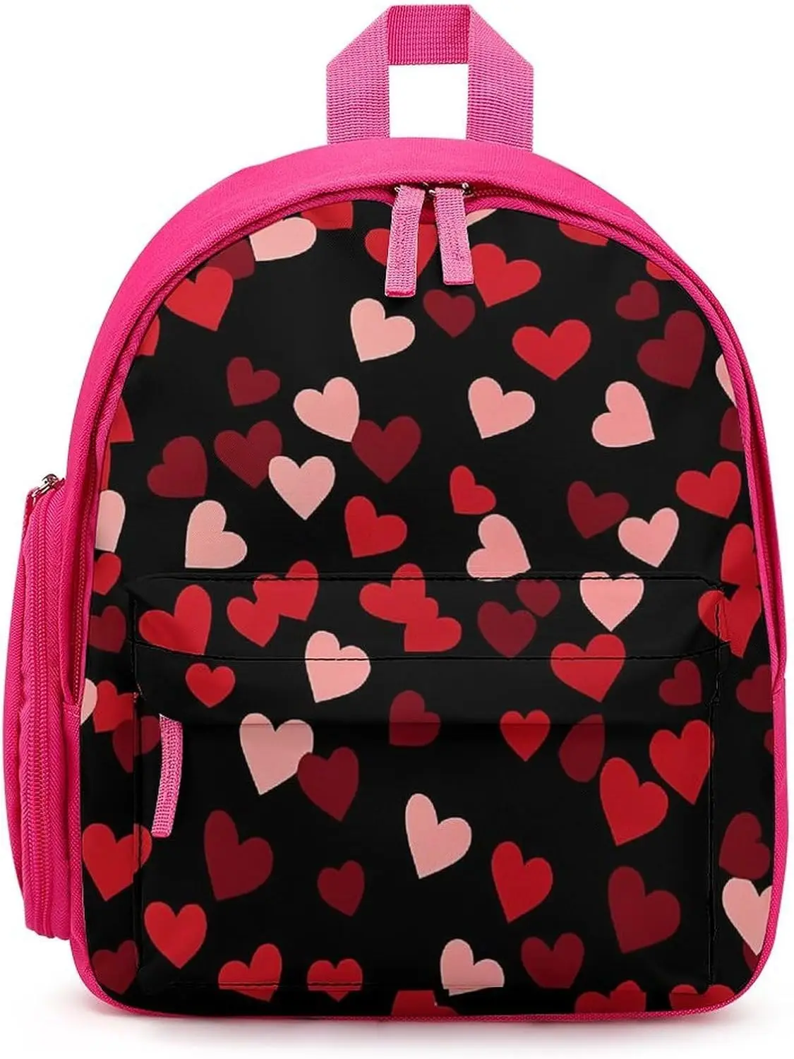 Красный рюкзак для ноутбука love hearts