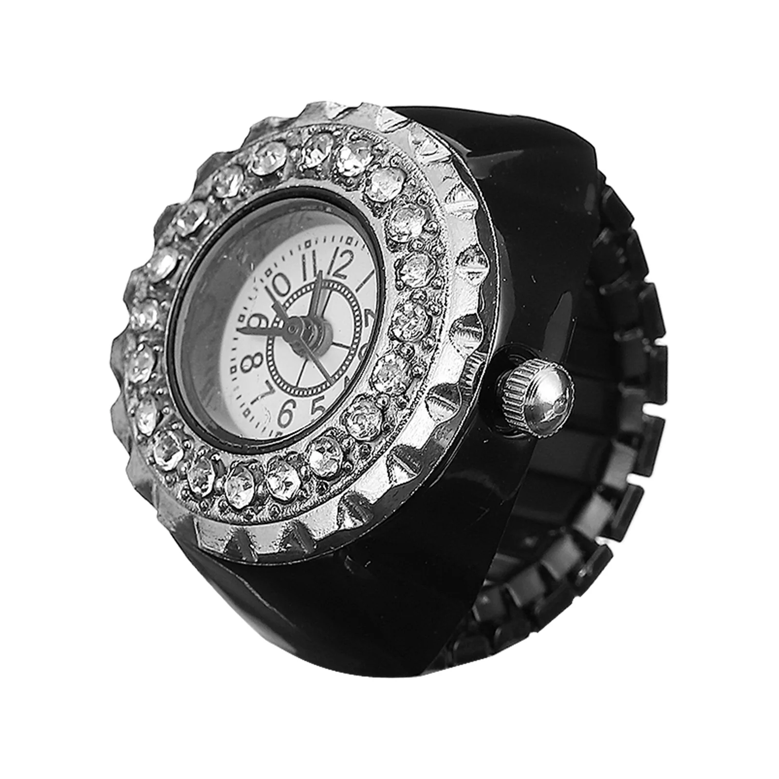 Модные часы с кольцом из цинкового сплава - Фотография_6