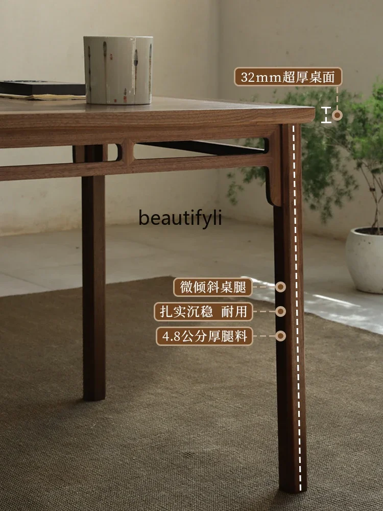 Новый деревянный стол из черного ореха в китайском стиле - Фотография_6