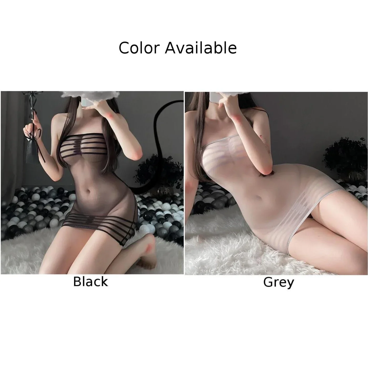 Женское сексуальное ультратонкое эротическое белье - Фотография_5