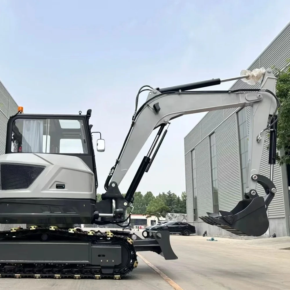 Новый 6,5-тонный мини-экскаватор kubota с двигателем - Фотография_5