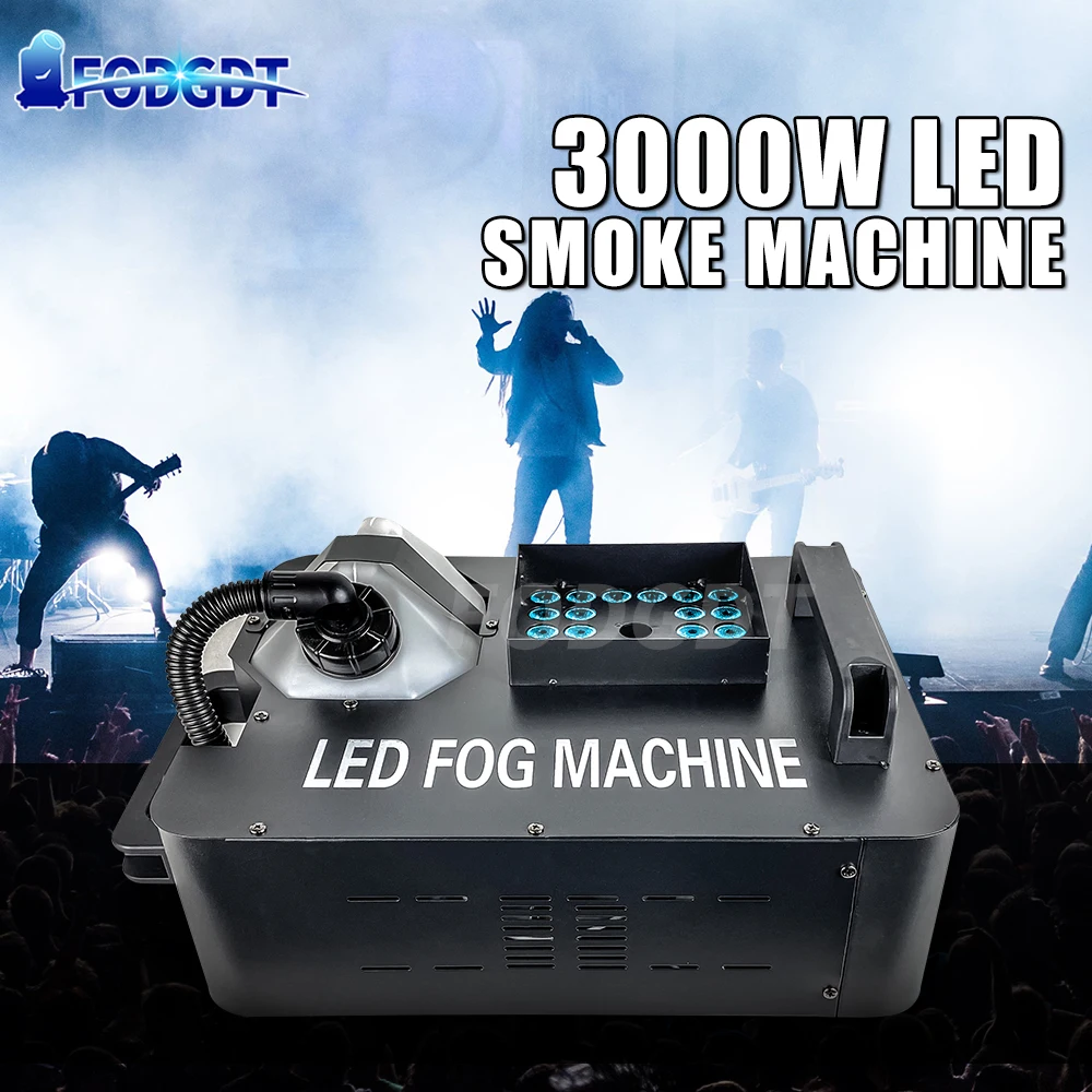 Дымовая машина 3in1 led rgb fog