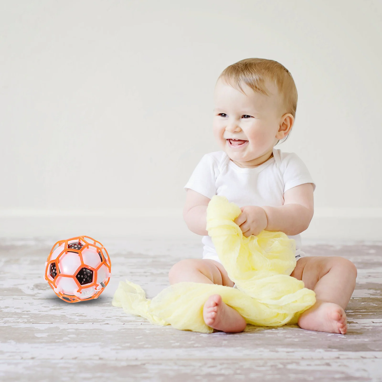 Электрический светящийся футбольный мяч для детей - Фотография_5