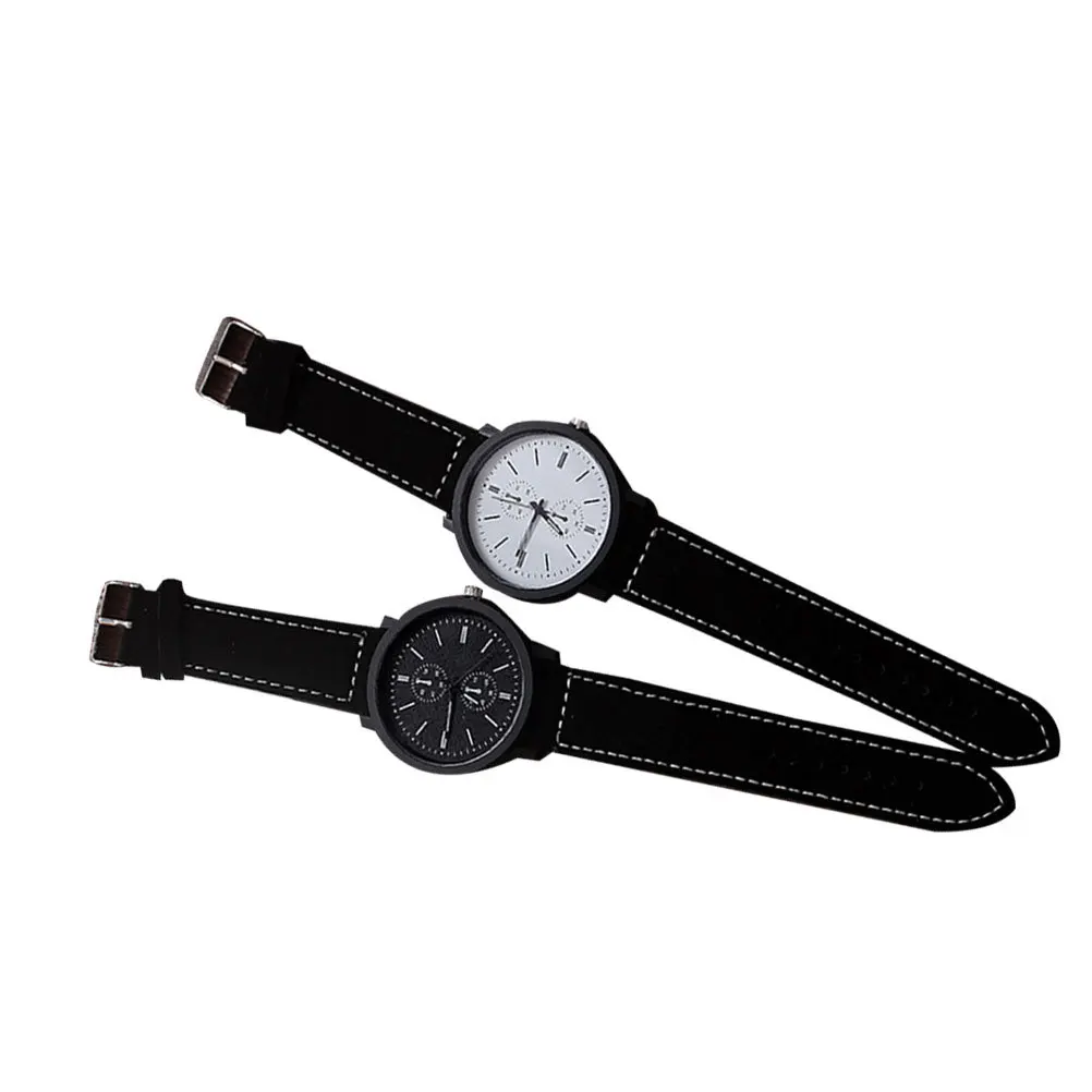 Модные кварцевые наручные часы для пар с регулируемым ремешком - Фотография_6