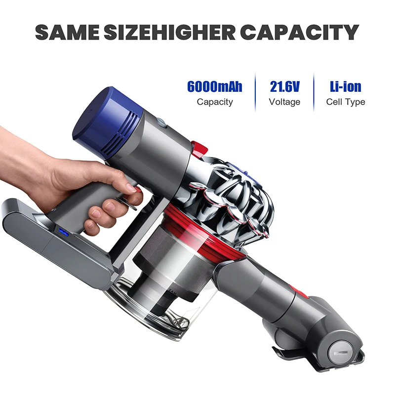 6000 мач 25,2 в для dyson v10 аккумулятор - Фотография_2