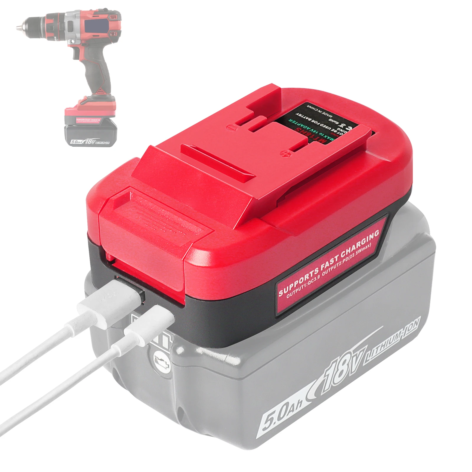 Адаптер для аккумулятора makita