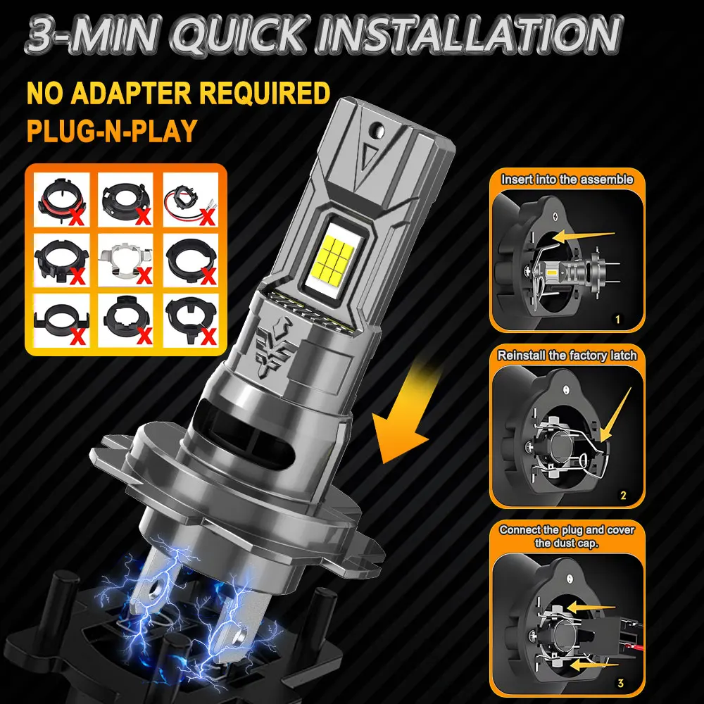 H7 h4 led canbus lights 1 - Фотография_4