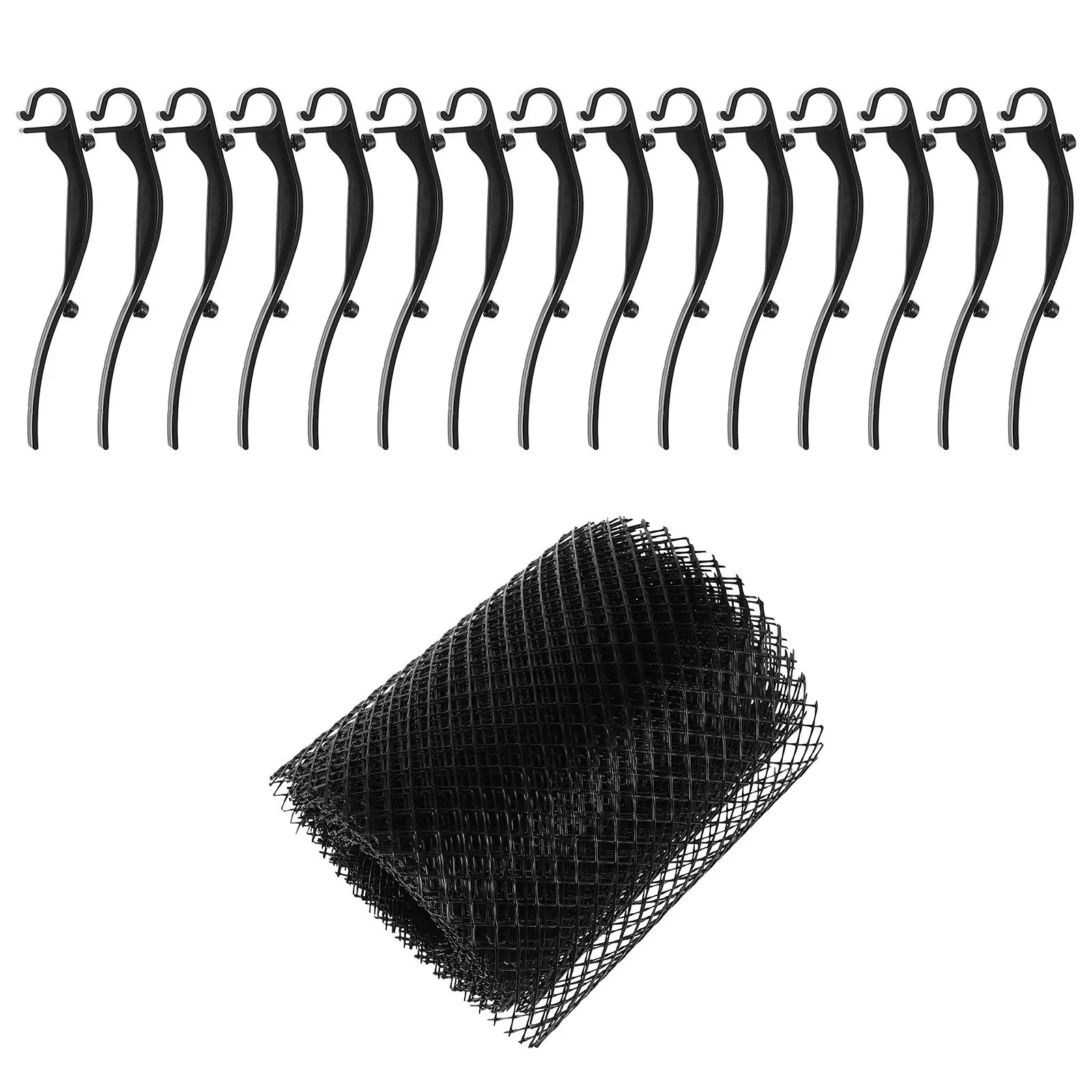 Пластиковая сетка для защиты желобов - Фотография_3