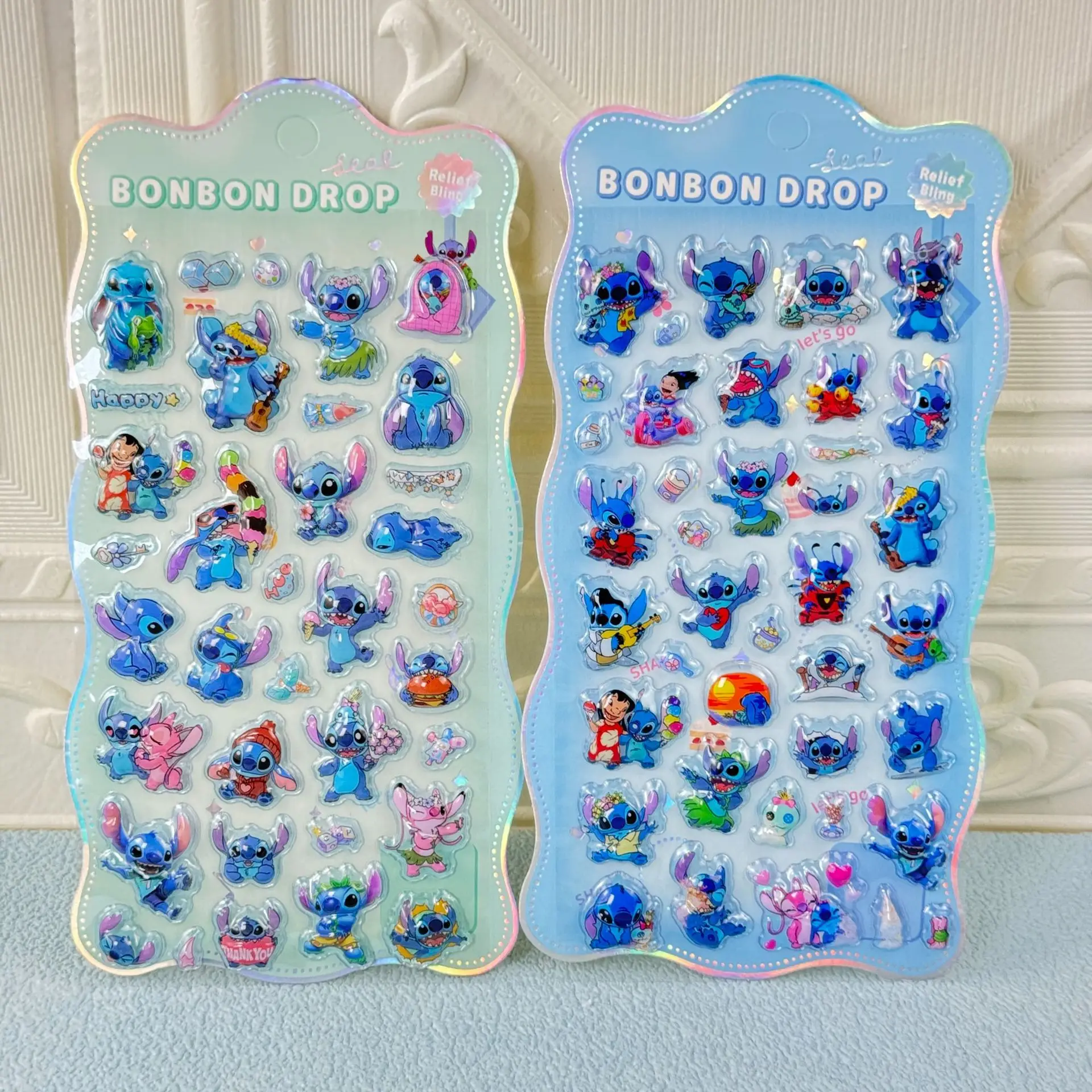 Стежка 3d желейные наклейки детские - Фотография_4