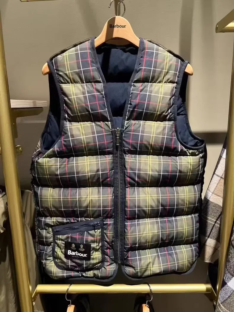 Свободный пуховый жилет barbour