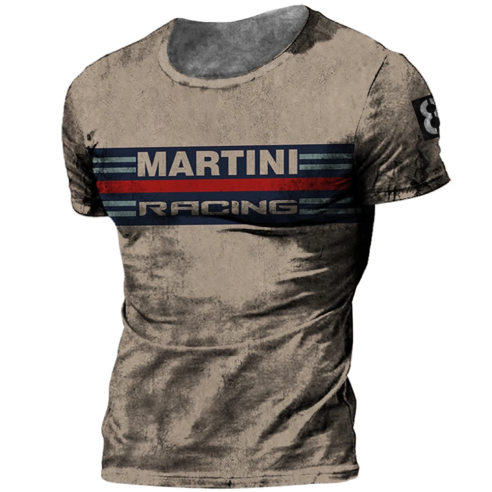 Summer t-shirt men vintage print - Фотография_5