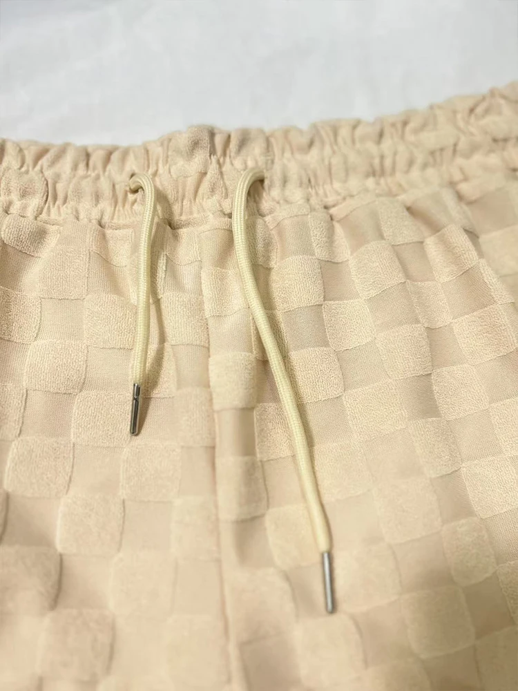 Летние мужские повседневные шорты с карманами на молнии - Фотография_5