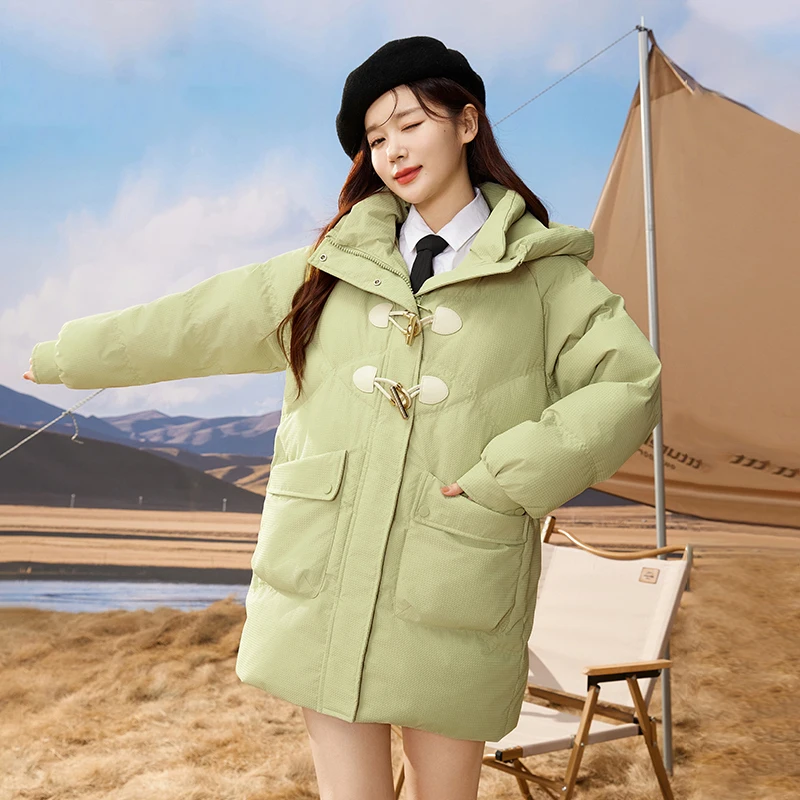 Shascullfites melody зимнее новое модное корейское зимнее пальто - Фотография_5