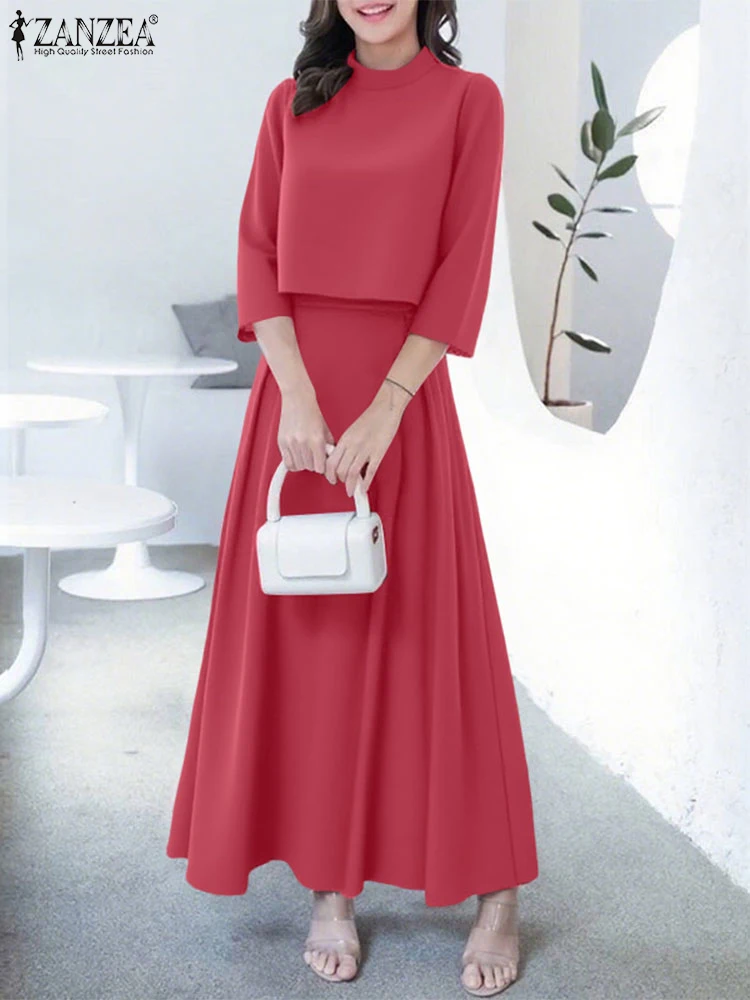 Элегантные комплекты с длинными юбками