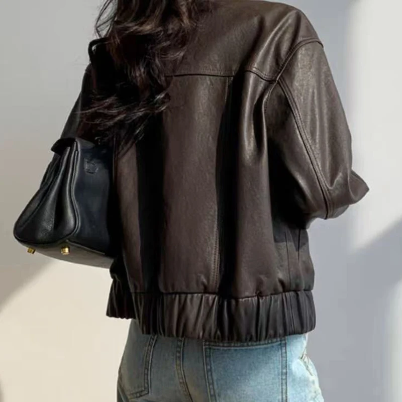 Женская кожаная одежда 2025 - Фотография_3