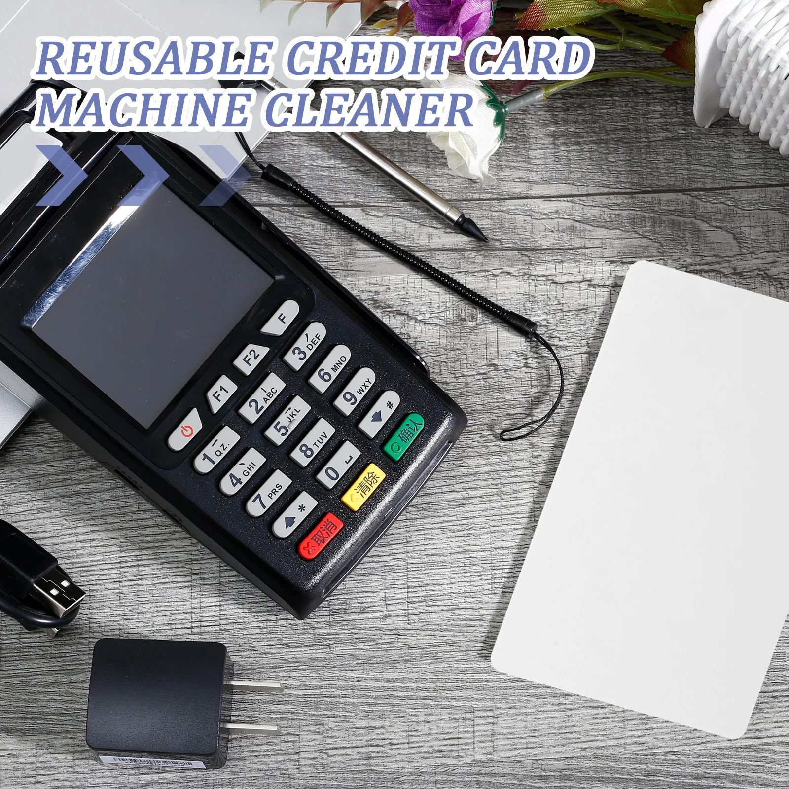 Многоразовая двусторонняя чистящая карта для atm pos - Фотография_5
