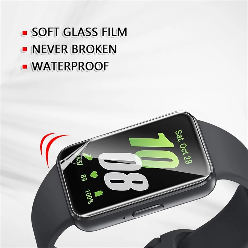 Мягкая гидрогелевая пленка для samsung galaxy fit 3 - Фотография_3