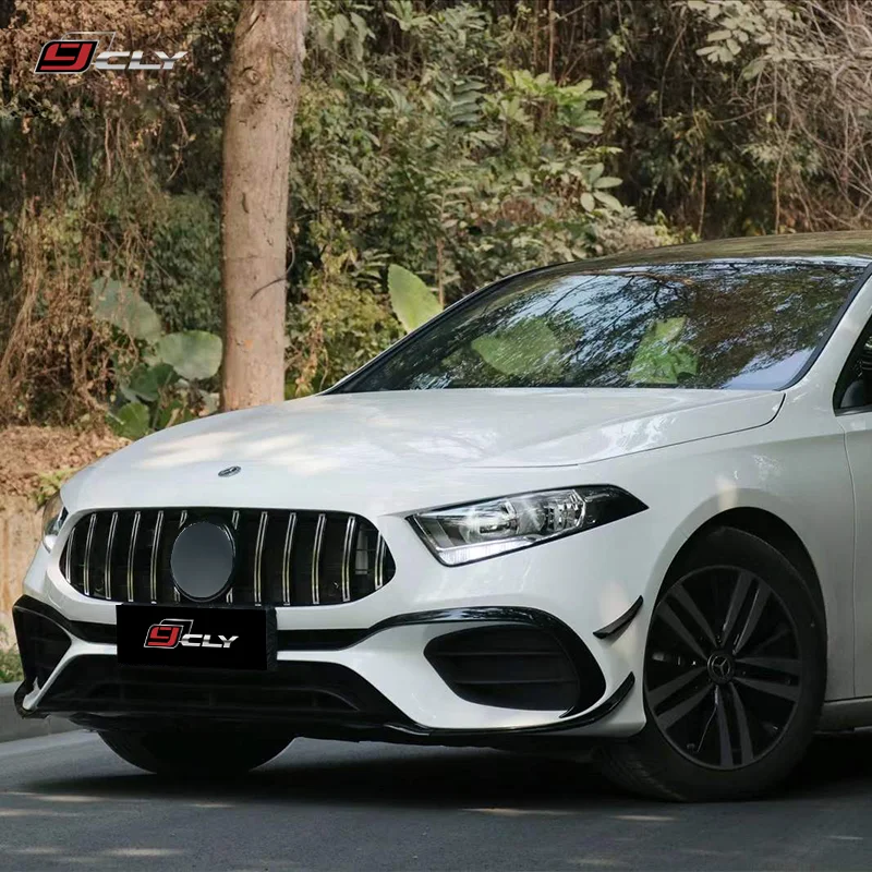 Широкий комплект кузова a45s amg для 2019-2024 benz a class w177 седан - Фотография_4