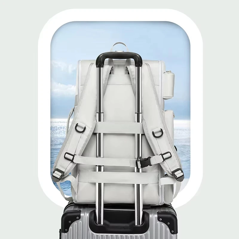 Мужской рюкзак для ноутбука с несколькими карманами - Фотография_5