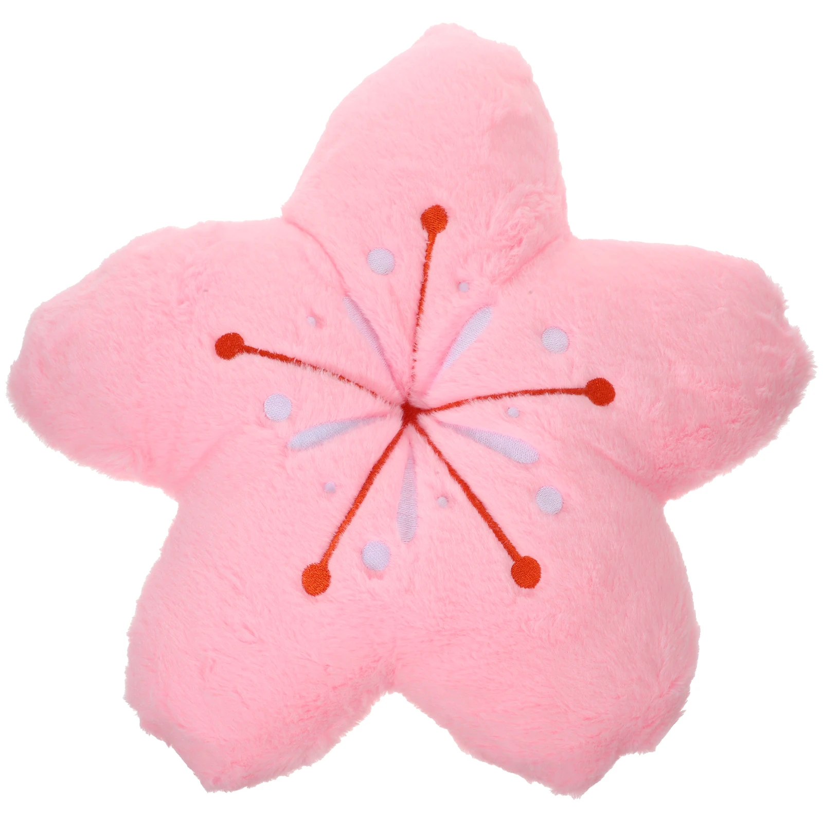 Подушка с вишневым цветком - Фотография_6