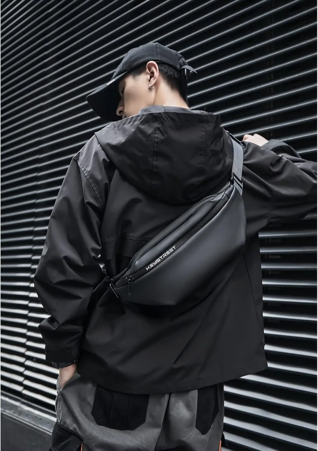 Поясная сумка через плечо для мужчин - Фотография_2