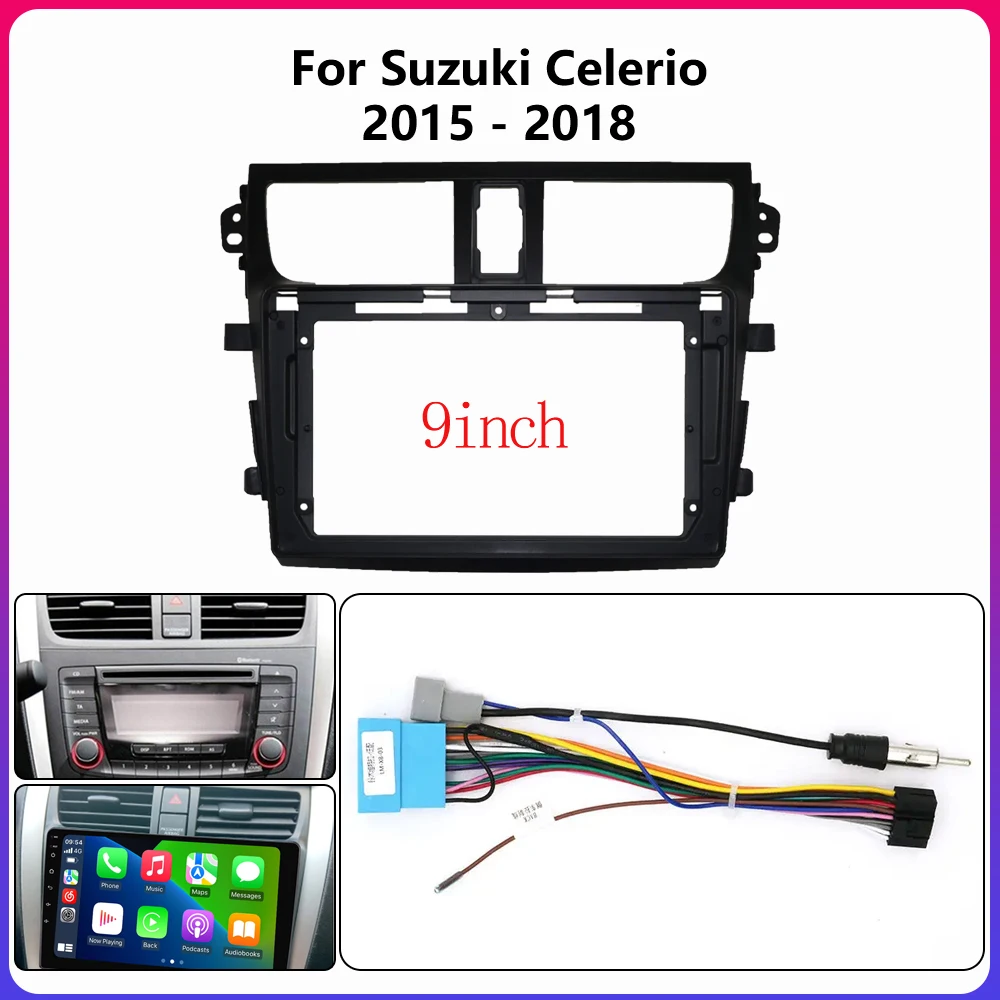 Для suzuki celerio 2015-2018 9-дюймовый автомобильный dvd-радио