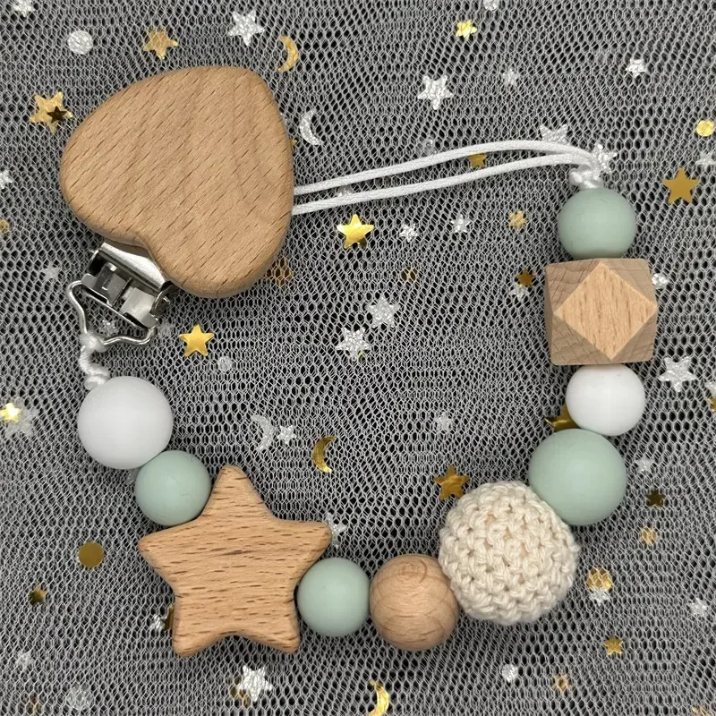 Персонализированный зажим для детской соски