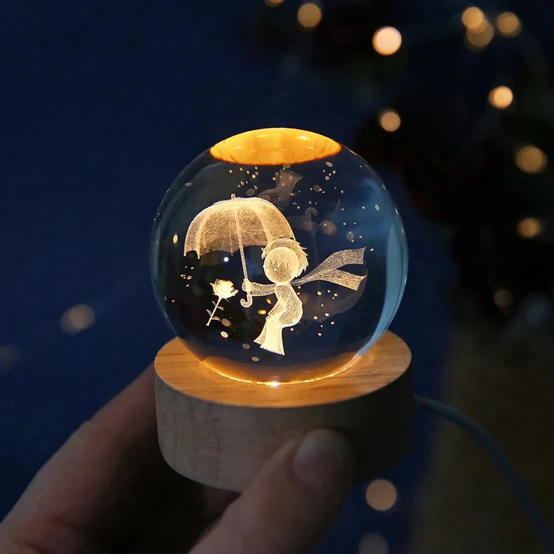 6 см 3d хрустальный шар - Фотография_6