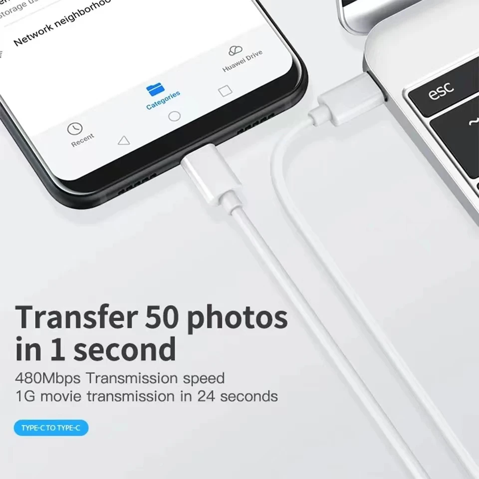 100 вт usb-кабель типа c к usb - Фотография_6