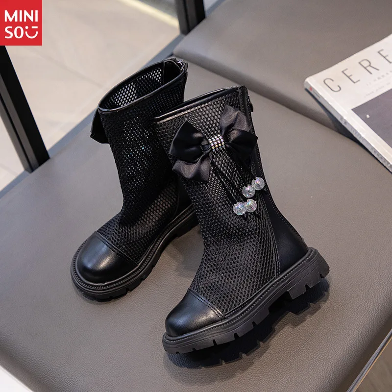 Летние ботинки martin для девочек miniso 2025 - Фотография_6