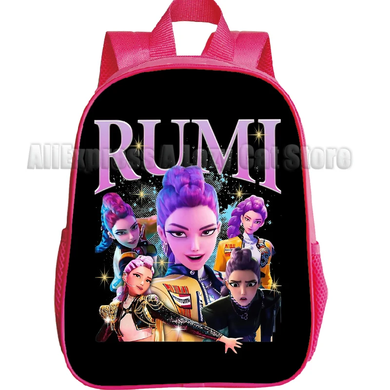 Рюкзак huntrix girl kpop с героями мультфильмов kpop - Фотография_2