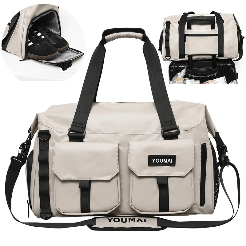 Водонепроницаемая спортивная сумка для сухого и влажного разделения