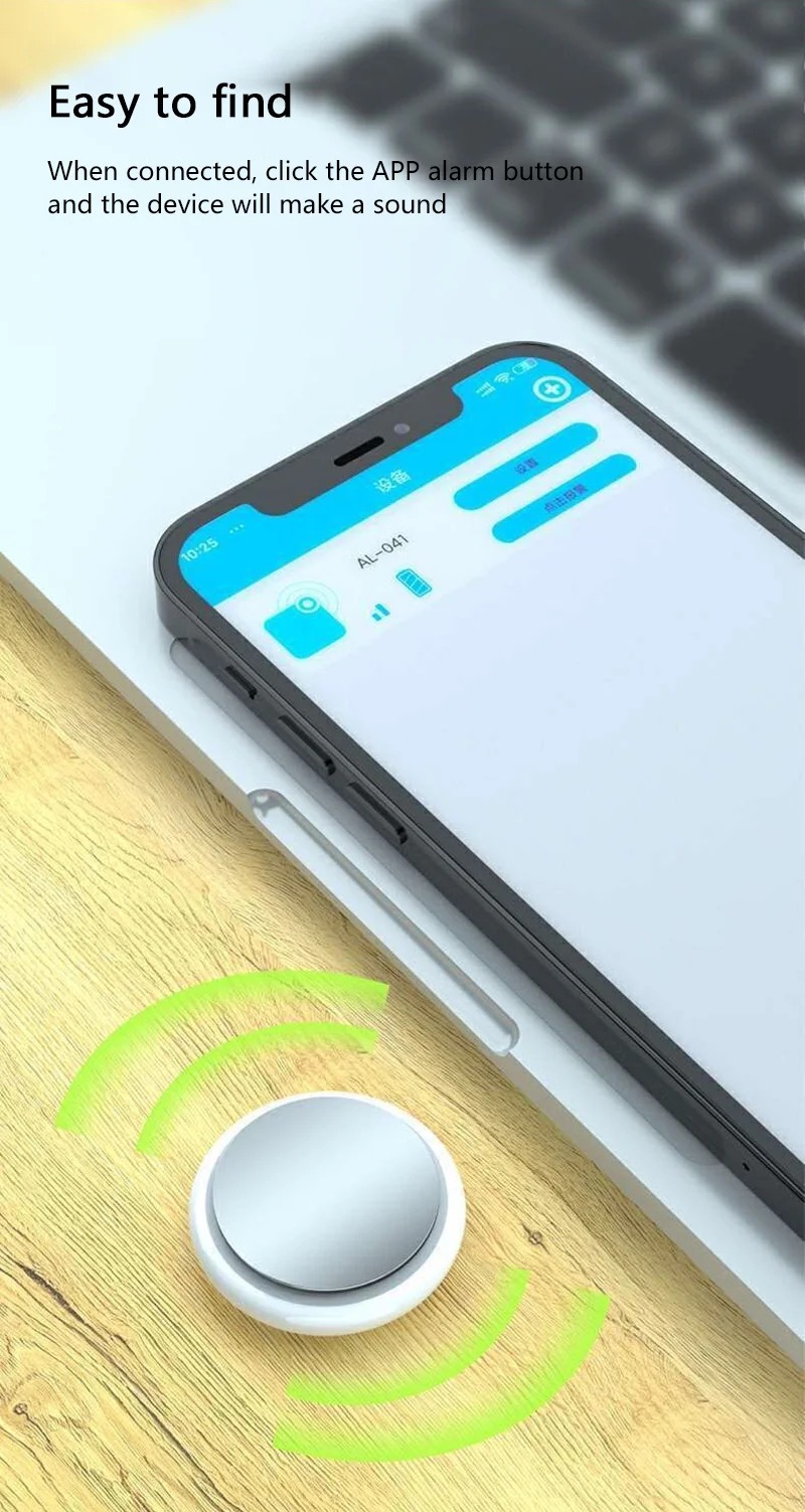 Xiaomi mini gps smart tracker bluetooth 5 - Фотография_5