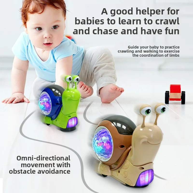 Новая детская электрическая встряхивающая улитка - Фотография_3