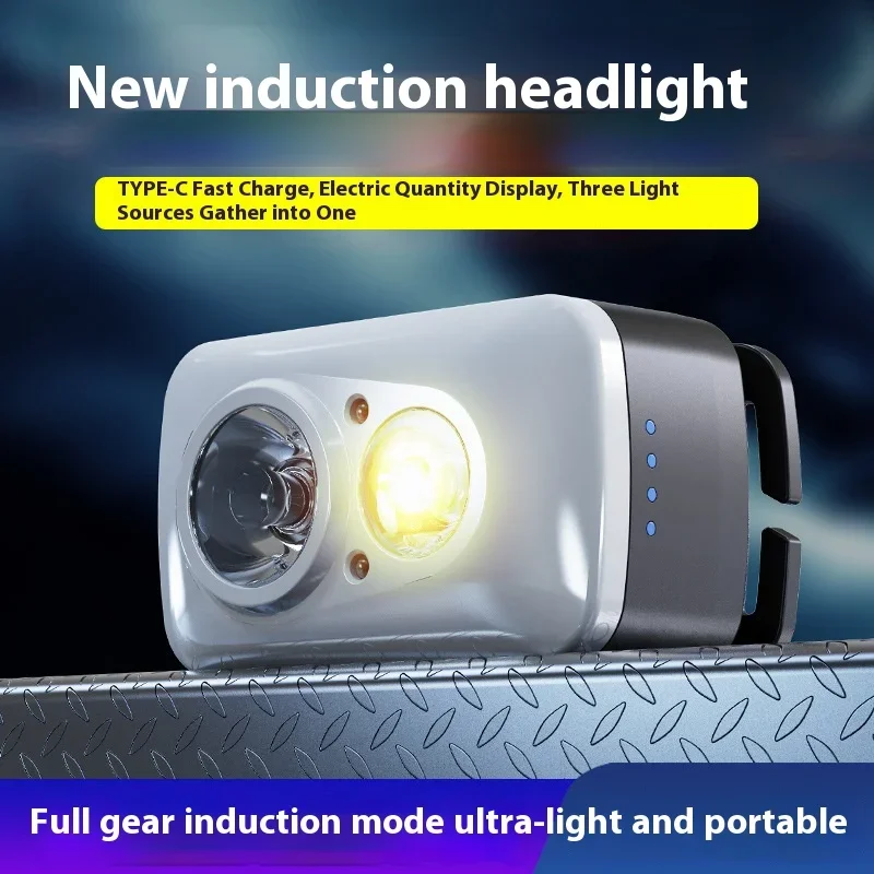 E5 портативная фара с зажимом для шляпы edc - Фотография_3