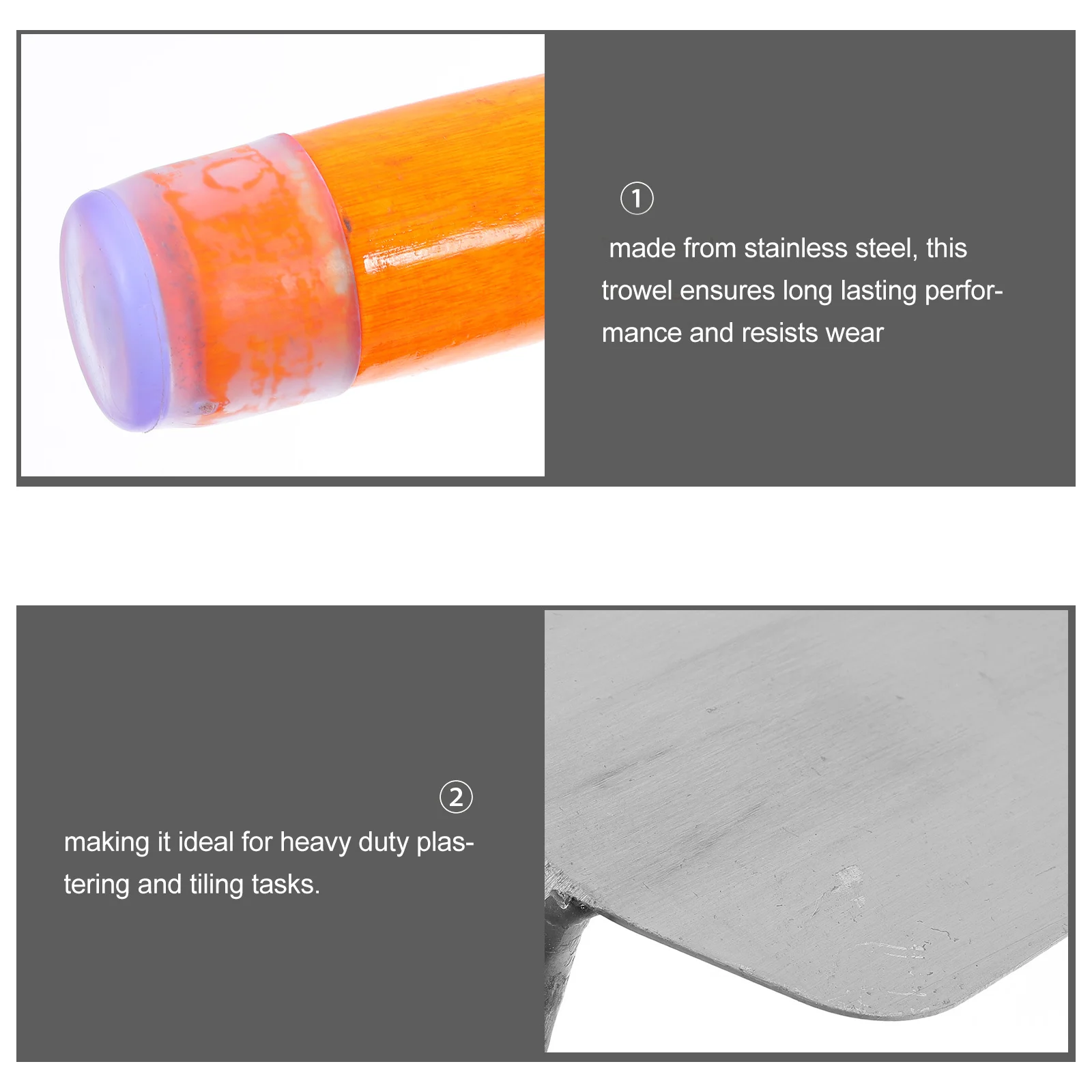 Штукатурный шпатель из нержавеющей стали - Фотография_3