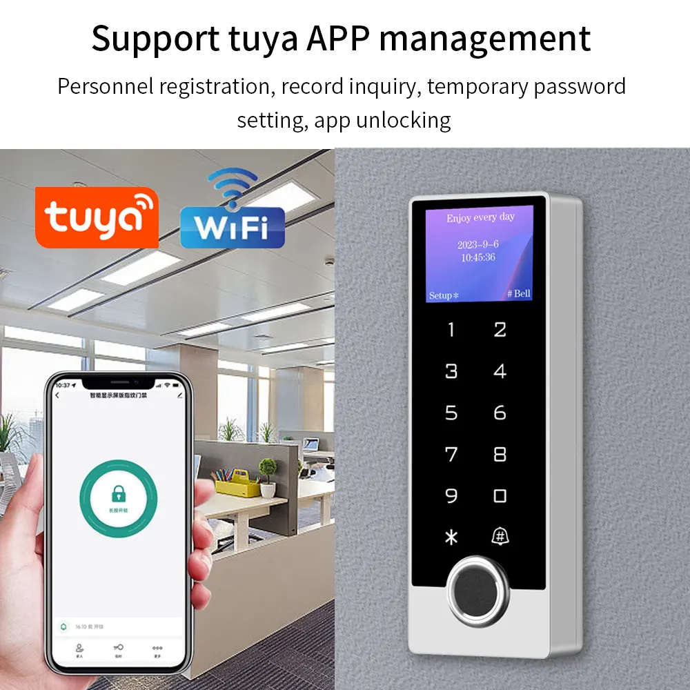 Tuya wi-fi электронный замок открывалка - Фотография_5