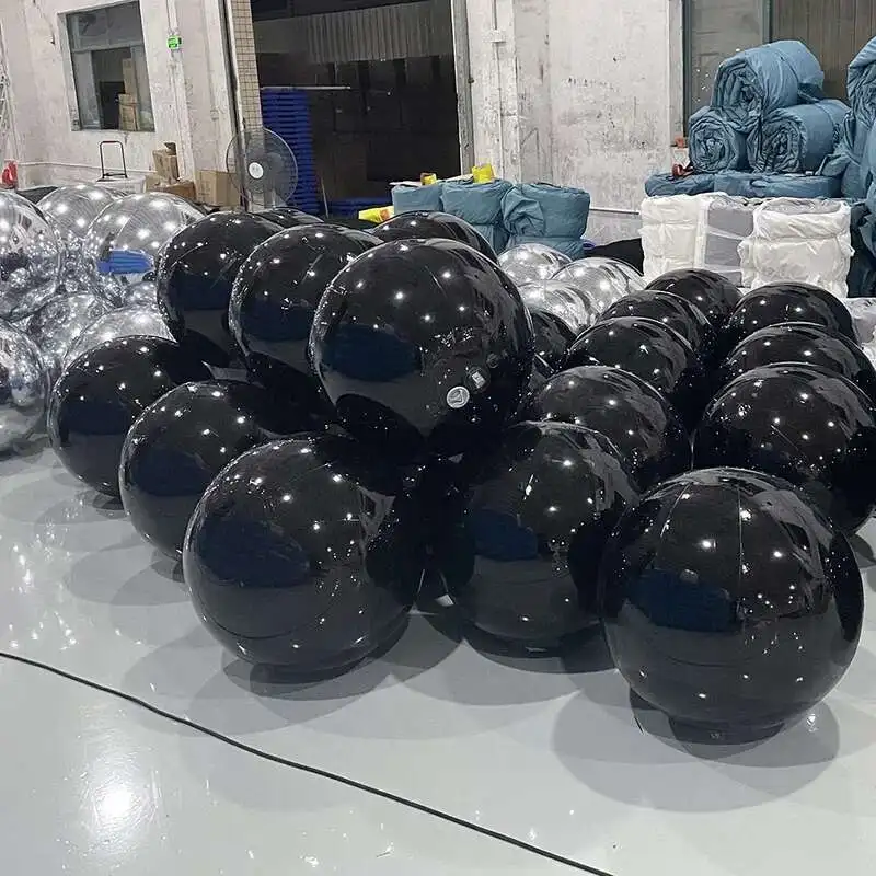 Подвесной черный iatable ball shinny - Фотография_2