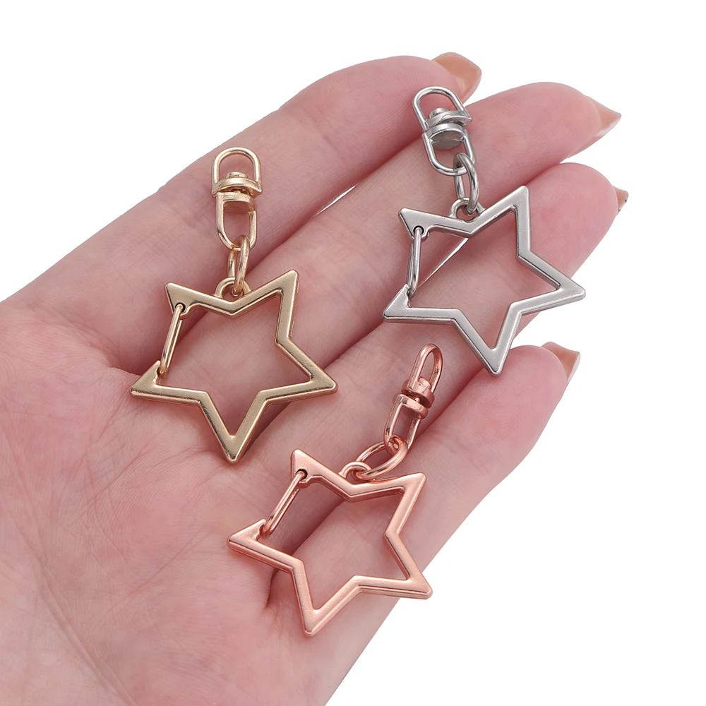 Полые брелки со звездой и пентаграммой - Фотография_6